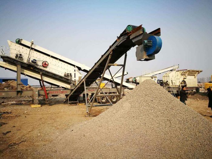 Portable Type Stone Crusher Plant