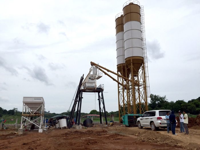 Stationary Concrete Batching Plant