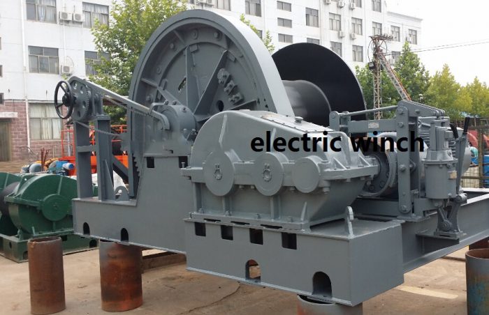 80t electric winch
