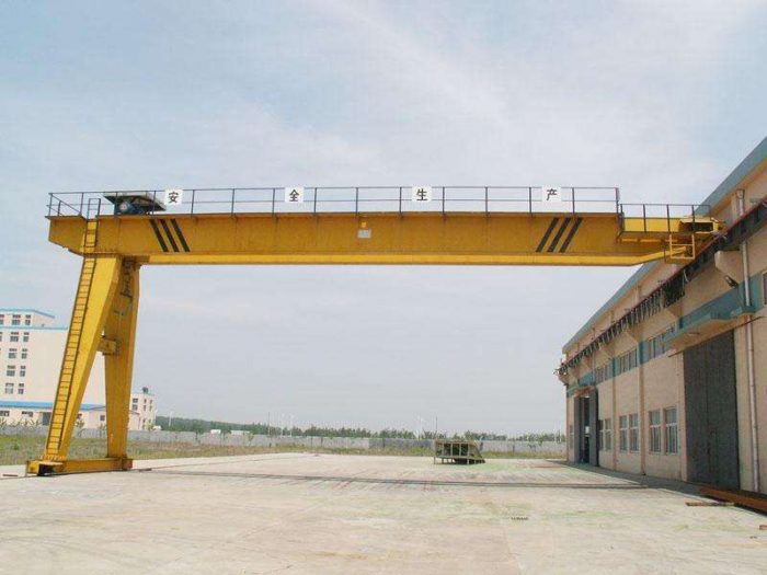 Double Girder Semigantry Crane For Sale