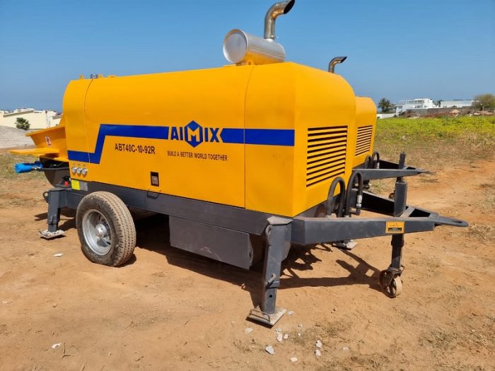 Trailer Concrete Pumping Equipment