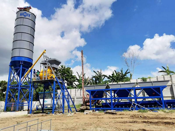 Concrete Mixing Plant in the Philippines