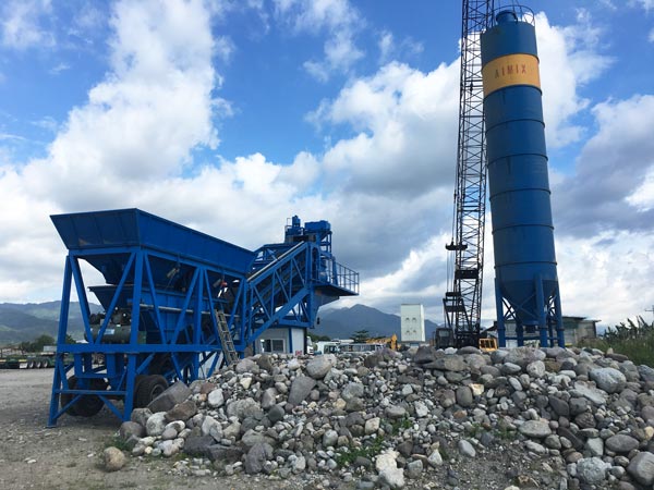 Small Ready Mix Concrete Plant