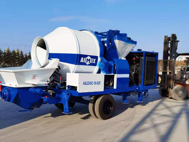 ABJZ40C aimix concrete mixer pump