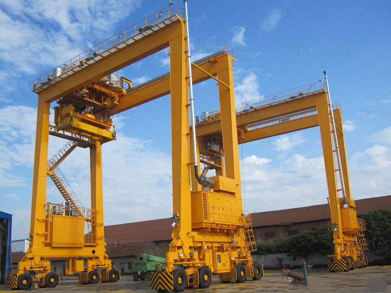 RTG container Lifting Gantry Crane