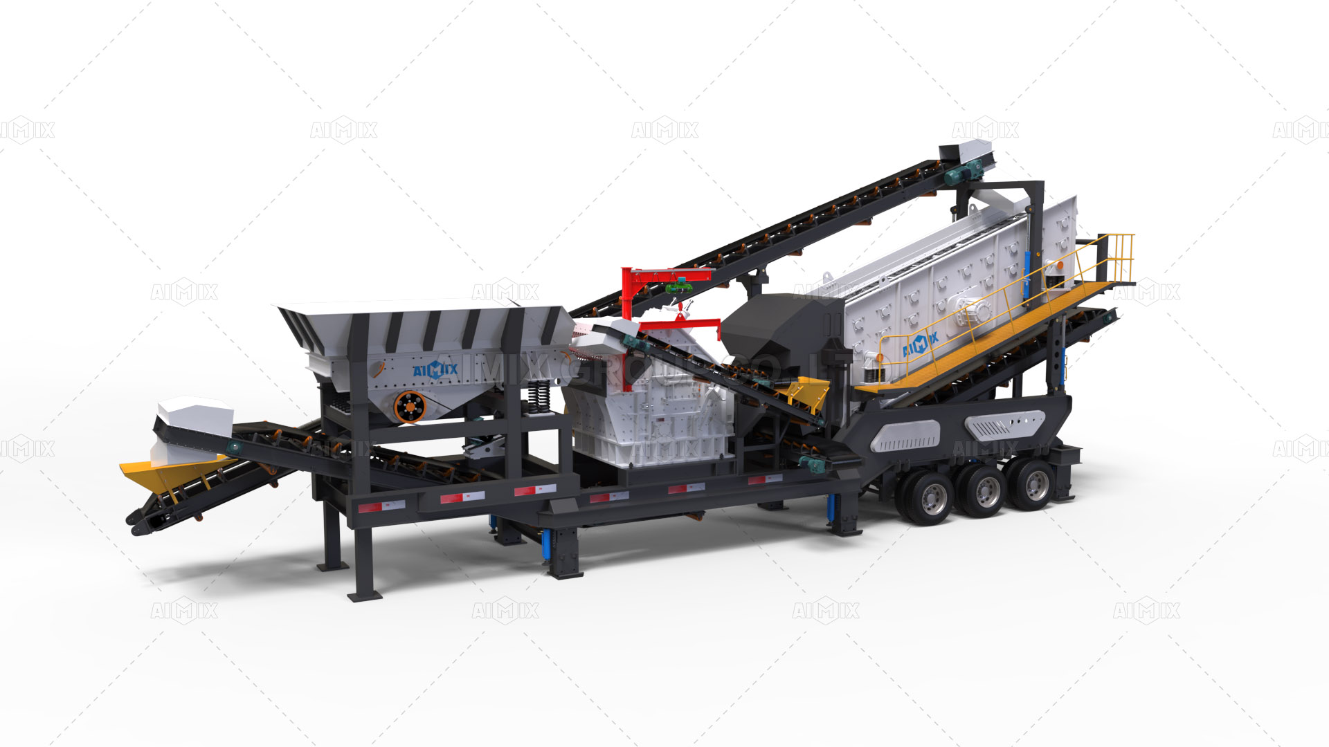 Mobile Crusher Plant for Construction Waste