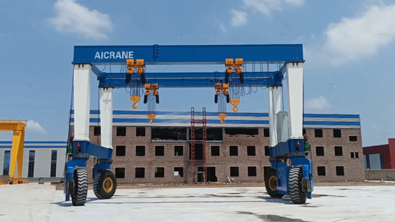 rubber tyred gantry crane for Nicaragua