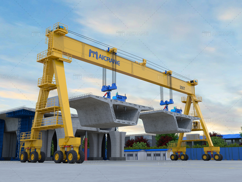 Rubber Tyred Gantry Crane in Indonesia