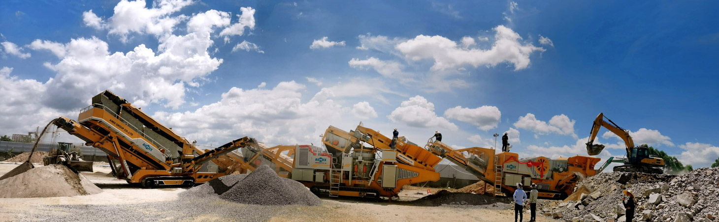 rock stone crusher plant