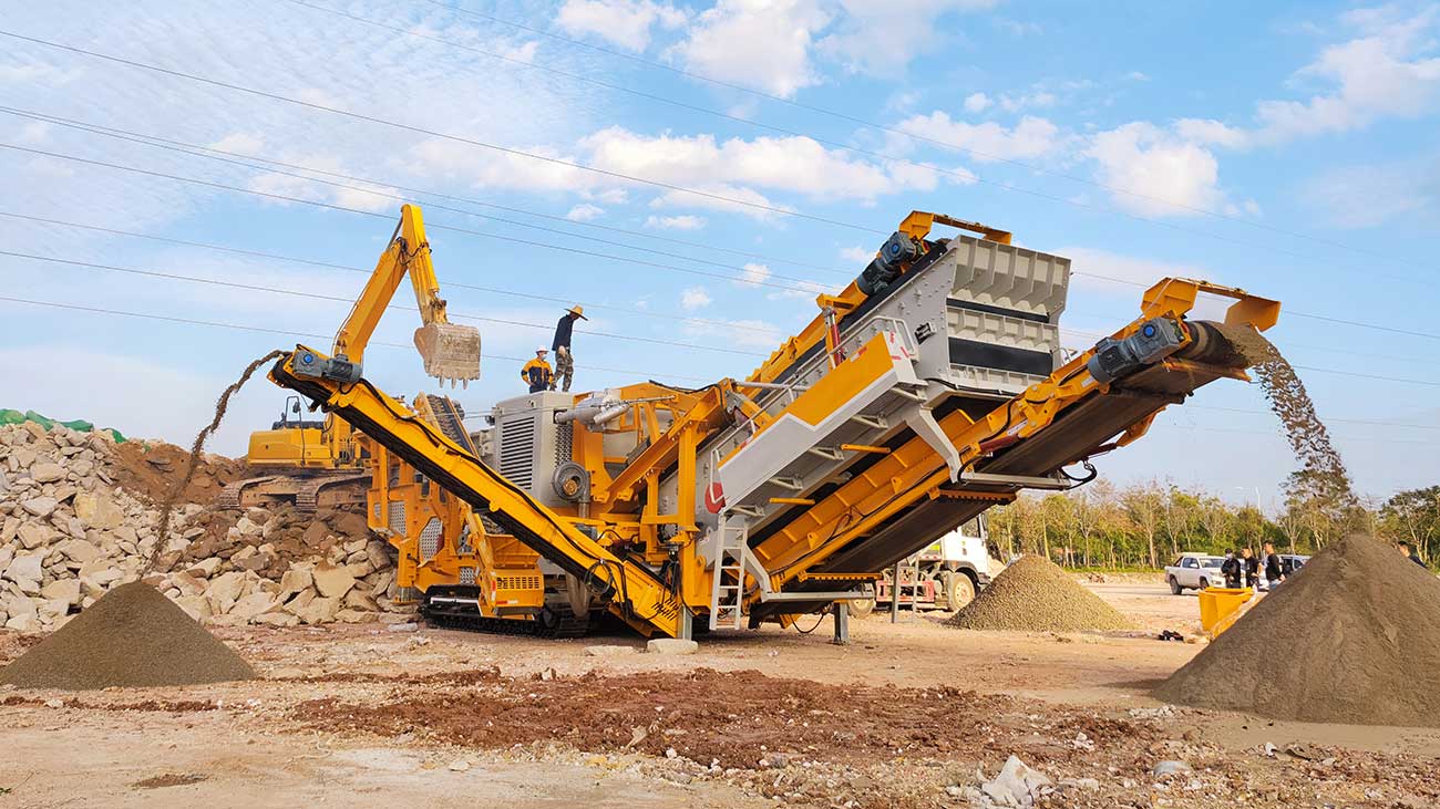 Crawler Mobile Stone Crusher Plant