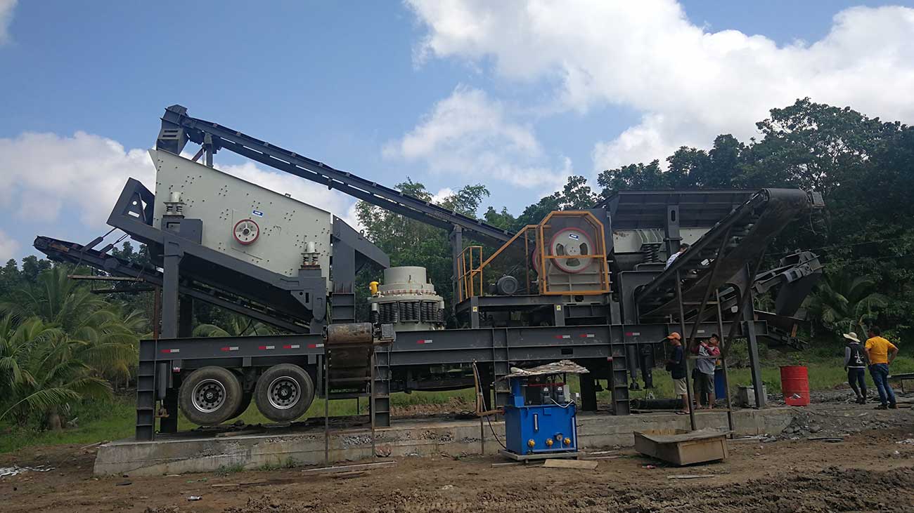 Wheeled Stone Crusher Plant