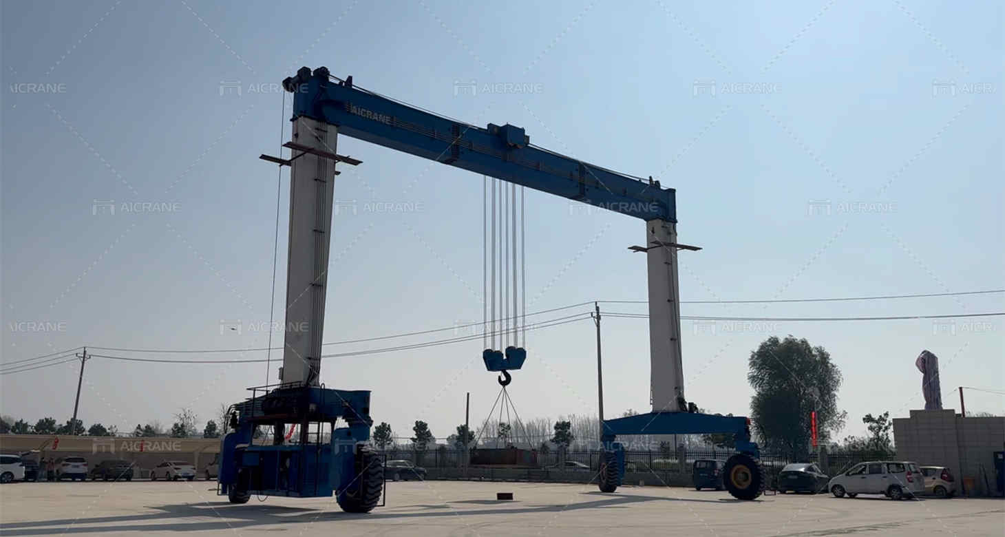 40 Ton Rubber Tyred Gantry for the USA