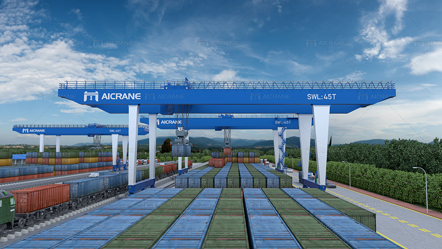 Rail Mounted Gantry Crane