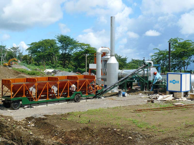 Mobile Asphalt Plant