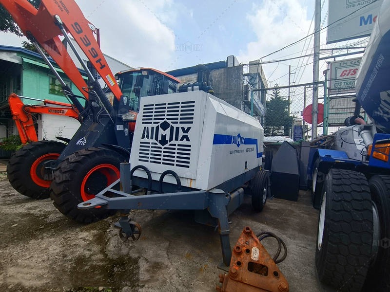 Small Concrete Trailer Pump in Stock
