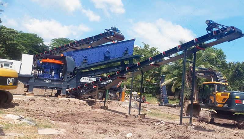mobile cone crusher 