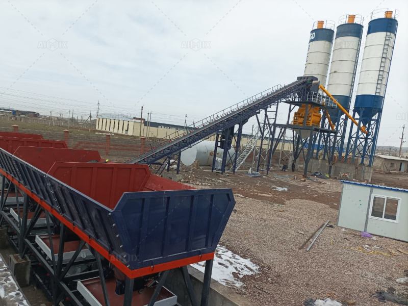 ready mix concrete machinery 