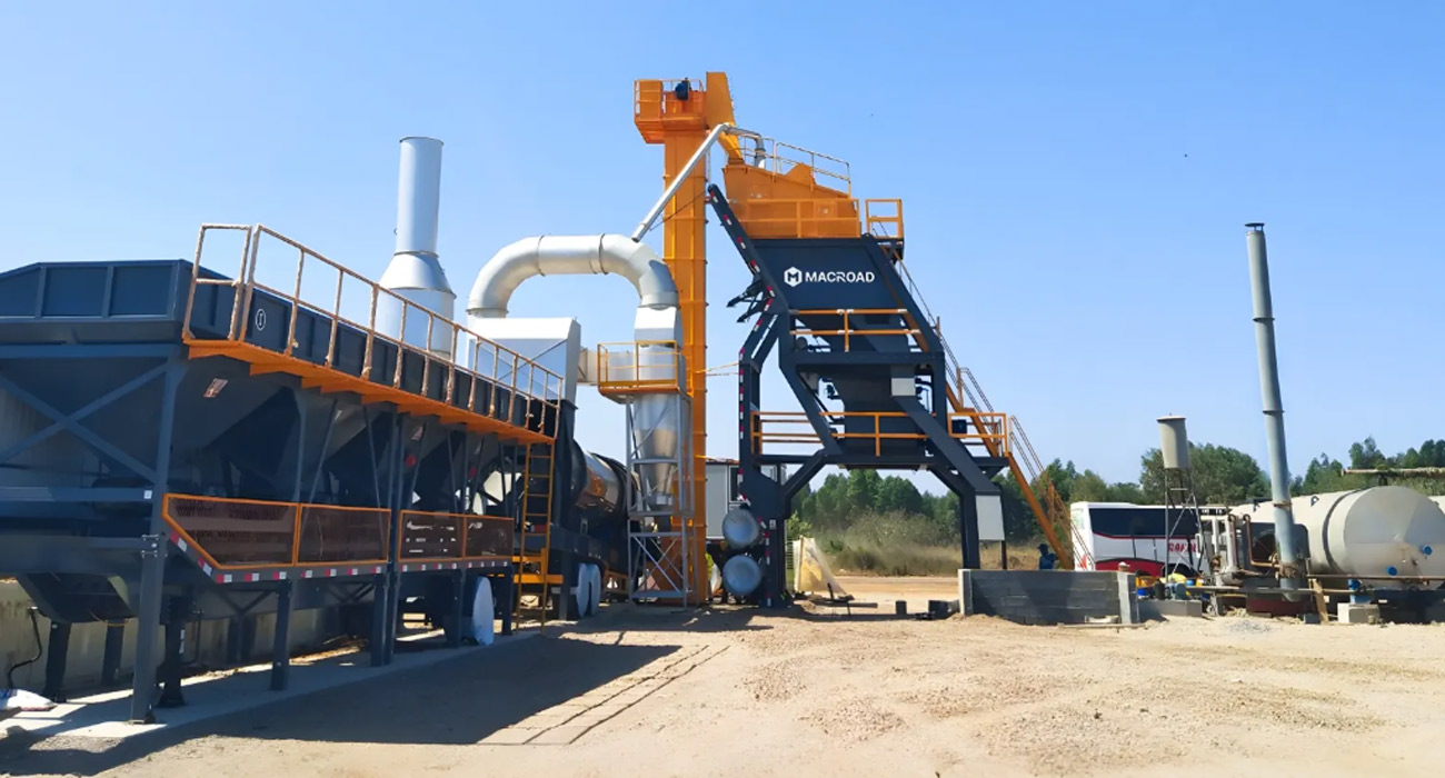 ALYQ90 Asphalt Batch Plant With Fast Relocation for Multi-Site Construction