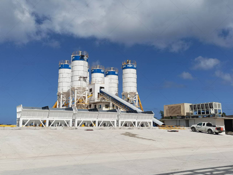 High-Capacity Ready-Mix Concrete Plant in Guam